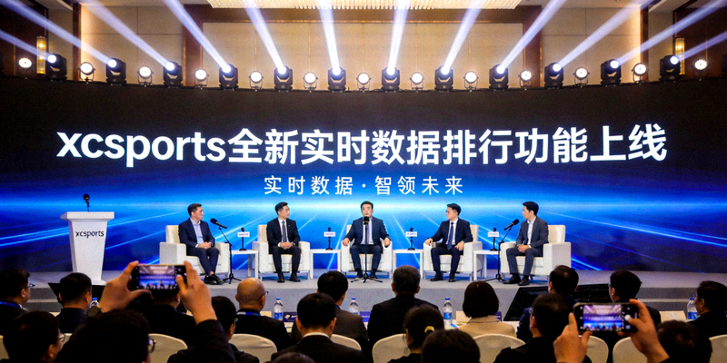 xcsports全新实时数据排行功能上线发布会现场